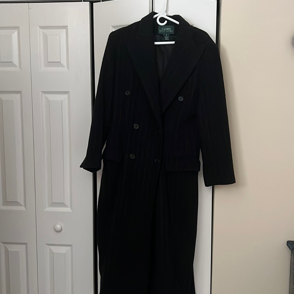 Ralph Lauren 80% wool long coat